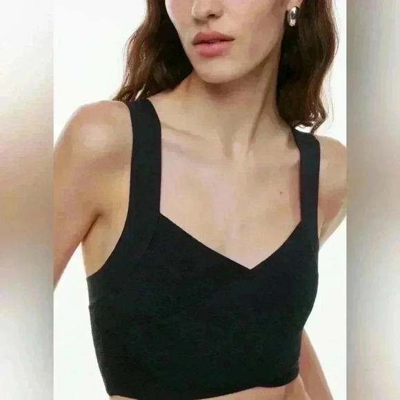 Aritza-  Babaton Sculpt Knit Greek Tank - Picture 2 of 7